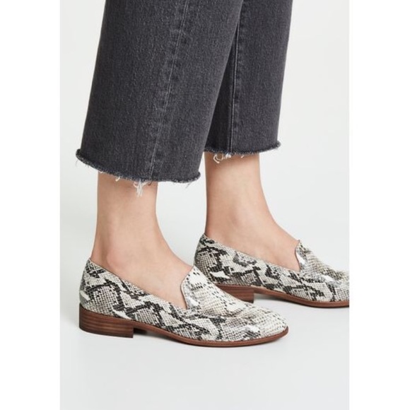 Madewell frances loafer snake Clearance
